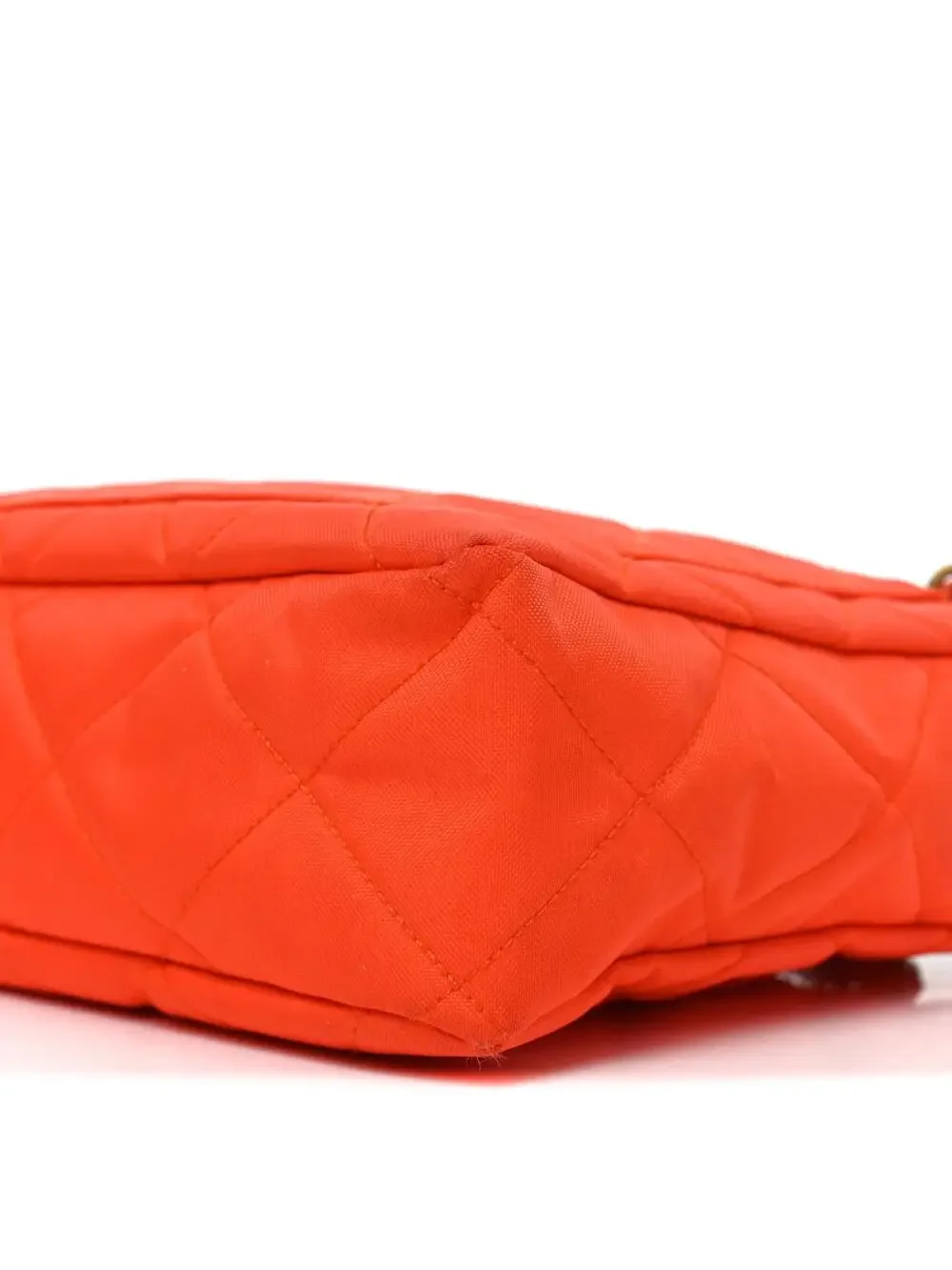 Chanel Quilted Camera Case Orange #286511C19B
